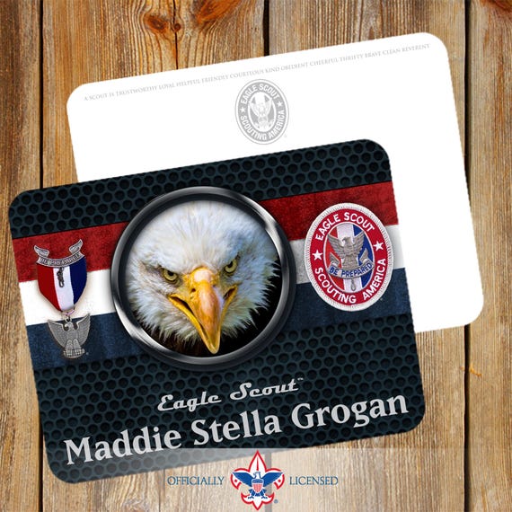 Thank You Cards, Eagle Scout, Customized, Court of Honor, BSA1012