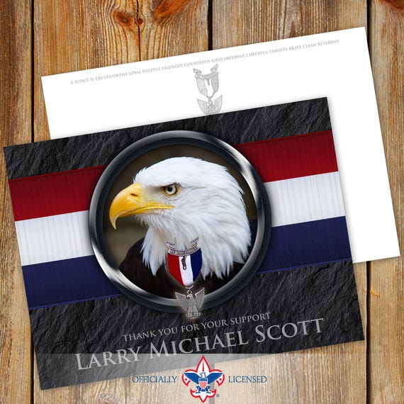 Postcard, Eagle Scout Postcard, Eagle Scout, Customized, Court of Honor, BSA0513