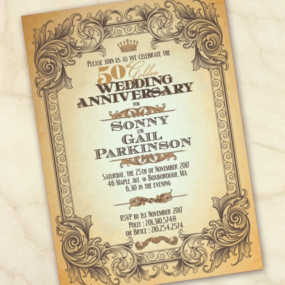 50th wedding anniversary party, 50th anniversary party, golden anniversary party, anniversary celebration, 25th anniversary party, IN644
