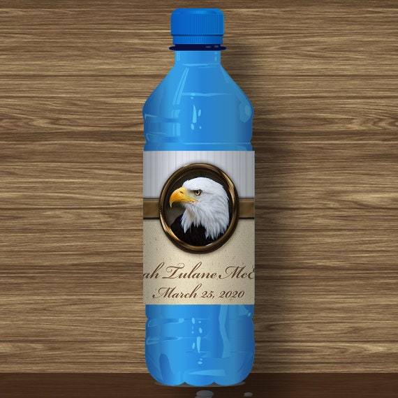 Water Bottle Wrapper, Eagle Court of Honor, Customized, BSA, BSA0406