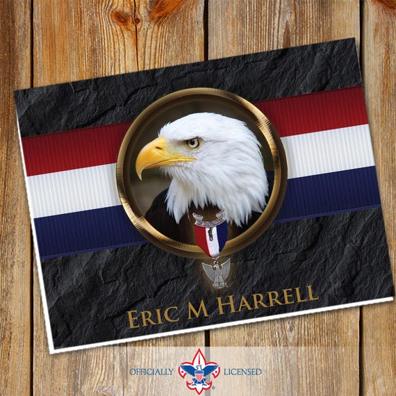 Thank You Cards, Eagle Scout, Customized, Court of Honor, BSA0302