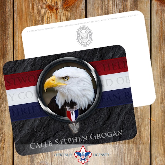 Thank You Cards, Eagle Scout, Customized, Court of Honor, BSA0512