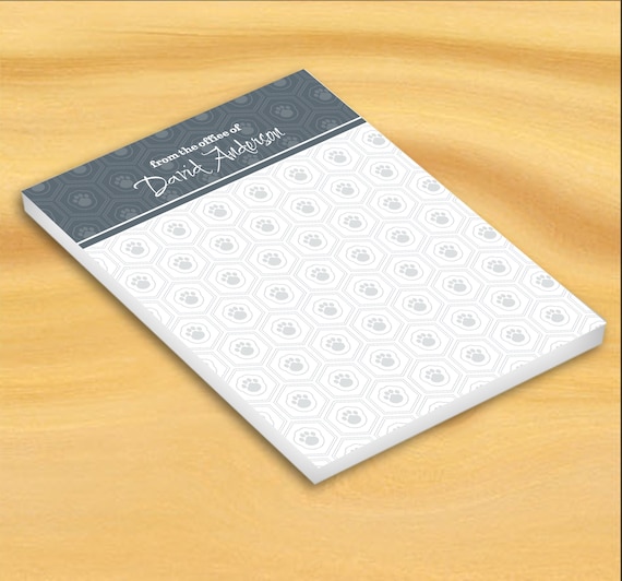 personalized notepad, kitten notepad, puppy notepad, customized kitten notepad, custom puppy notepad, BLP1206
