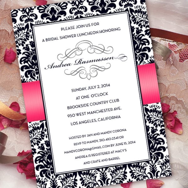 Chanel Bridal Shower Etsy