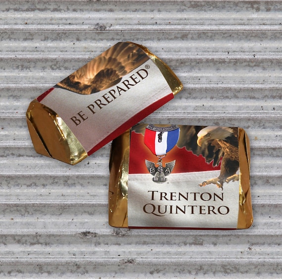 Nugget Wrapper, Eagle Scout, Customized, Eagle Scout Court of Honor, BSA0807