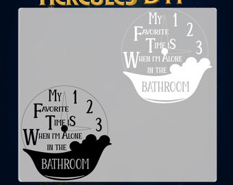 My Favorite Time Is When I'm Alone Ready to DTF Design,Sarcastic Mom Shirt Gift İdea Iron on Decal,Humor Mama Rest Time Quote DTF Transfer