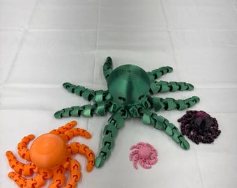 Articulating Octopus 3D Printed