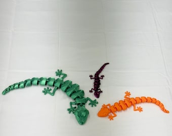 Gelede hagedisgekko 3D-geprint
