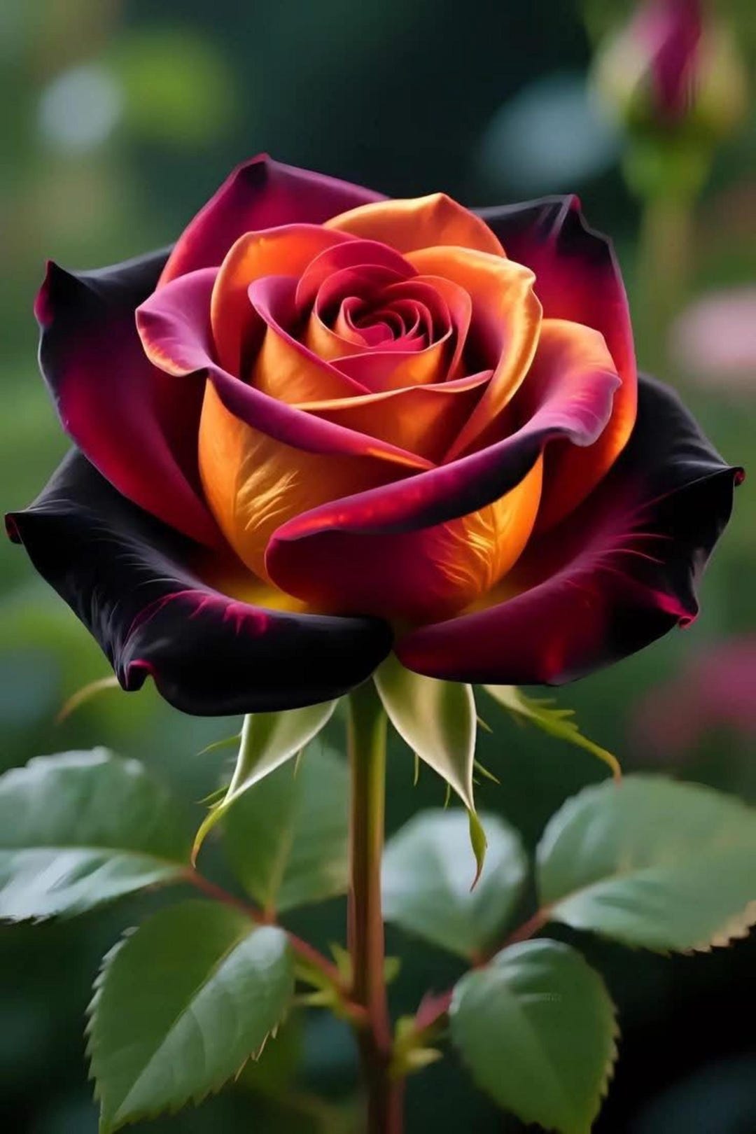 Dark Rose Seeds Mix – Rare Garden Flowers - Etsy