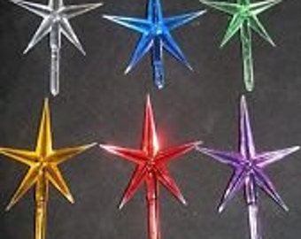 Ceramic Christmas Tree Star topper light lights