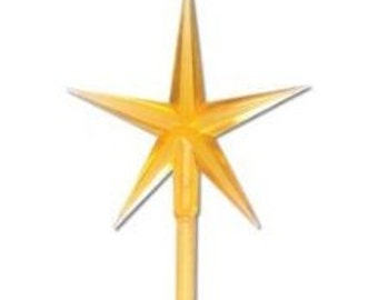 Ceramic Christmas Tree Star topper light lights