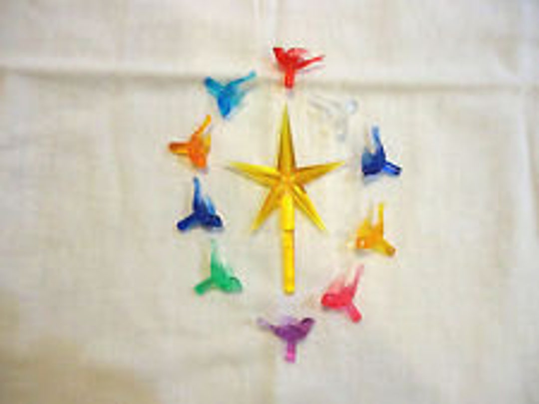 25 and STAR Ceramic Christmas Tree Lights Light Etsy