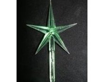 Ceramic Christmas Tree GREEN STAR