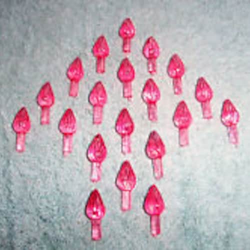 Mini Pink Ceramic Christmas Tree Ornament Tiny Pink Ceramic Etsy