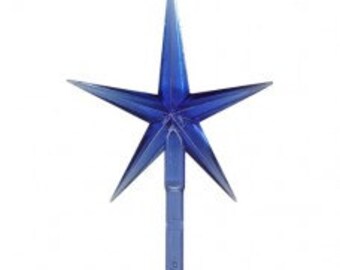 Ceramic Christmas Tree BLUE STAR