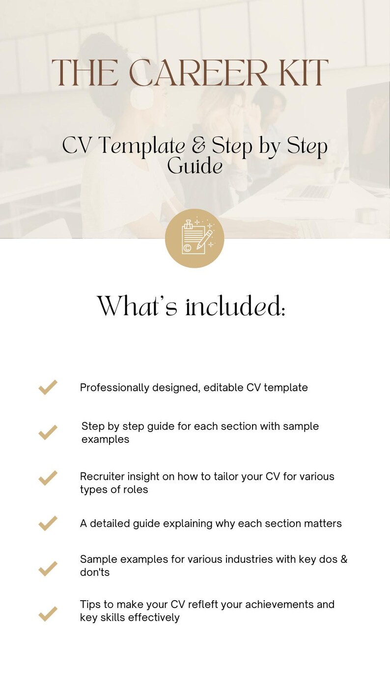Editable Modern CV TEMPLATE for Microsoft Word Professional Resume ...