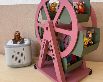Estantería personalizada Tonie – Almacenaje de figuras Tonie – Ligera y segura para niños – Regalo para habitaciones infantiles