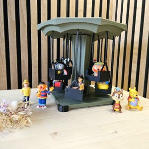 Karuzela Tonie na 33 figurki – Toniebox – półka do pokoju dziecięcego – prezent dla chłopców i dziewczynek