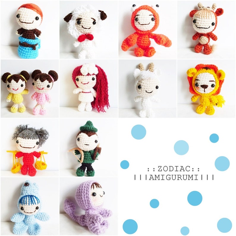 PATTERN : Leo The Cutiest Signs of Zodiac Amigurumi Collection image 5