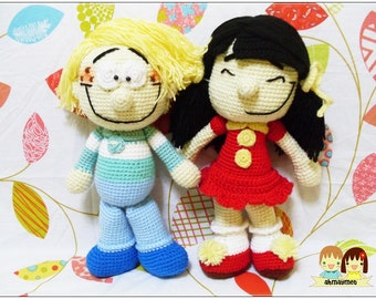 AMIGURUMI PATTERN : Cedric & Chen Amigurumi Dolls