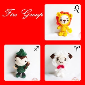 PATTERN : Leo The Cutiest Signs of Zodiac Amigurumi Collection image 4