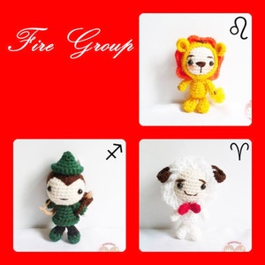 AMIGURUMI PATTERN : The Cutiest Signs of Zodiac Collection image 4