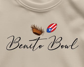 Design do Benito Bowl de Porto Rico para Futebol Americano | Sublimação PNG, SVG, JPG (Download Digital)