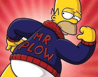 Navy Blue Winter Bomber Jacket Retro “Mr. Plow” Style – Unisex Shearling Collar Coat . Warm Fleece Collar Varsity Jacket . Blue Bomber Coat