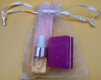 Ocean Breeze Cuticle Oil Set | Hydrating Nail Treatment + Mini File & Buffer