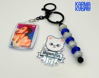 Llavero azul Bias Hyunjin