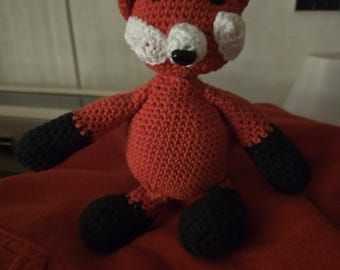 Handmade Crocheted Fox