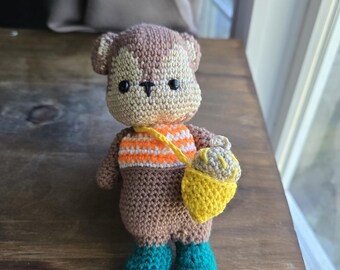Handmade Crocheted Squirrel