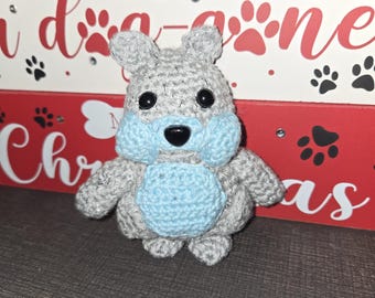 Little Handmade Crocheted Chubby Hamster