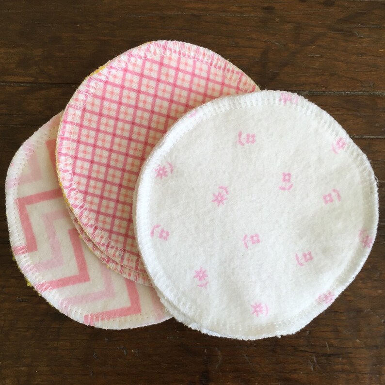 Reusable Cloth Nursing Pads 3 pairs girl theme Etsy