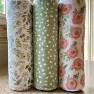 Handgefertigte Handtücher aus 100% Baumwolle. Wiederverwendbares Papiertuch. Ungebrauchte Küchentücher. Papierlose Handtücher. 12x10. Sommergarten