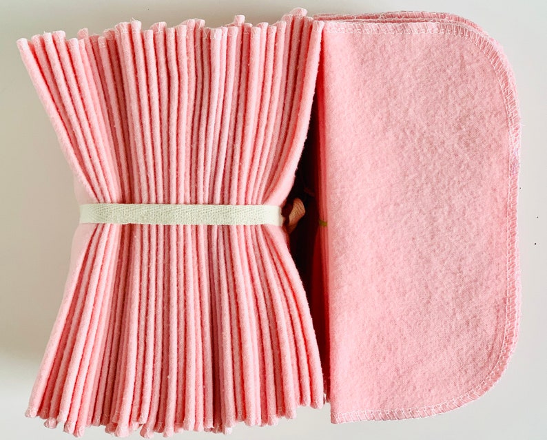 Cloth Baby Wipes Starter Kit. 8x8 Cotton Flannel. Eco Friendly Etsy