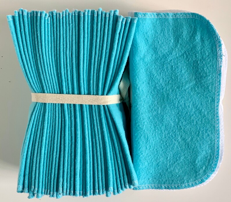 Cloth Baby Wipes Starter Kit via AsYouStitchBaby