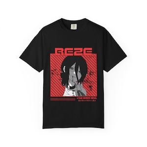 Chainsawman Reze Graphic Japanese Streetwear T-Shirt