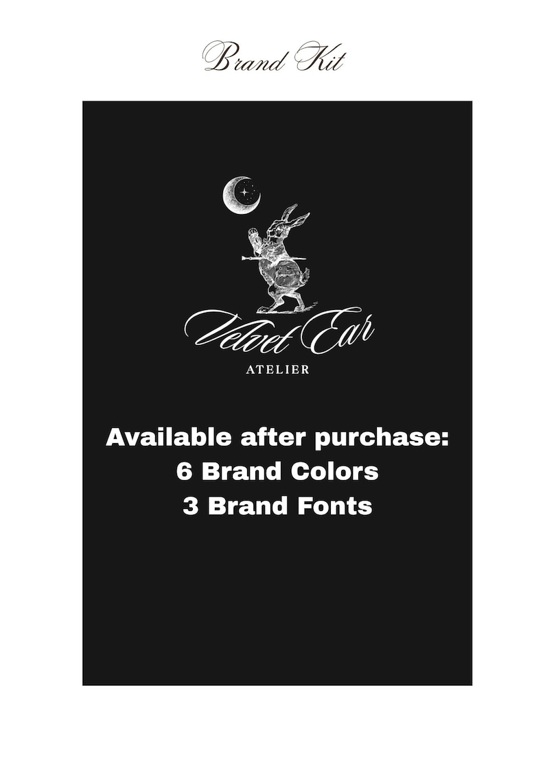 Swan Storybook Suite – Editable Canva Wedding Invite Fairytale Template Collection image 8