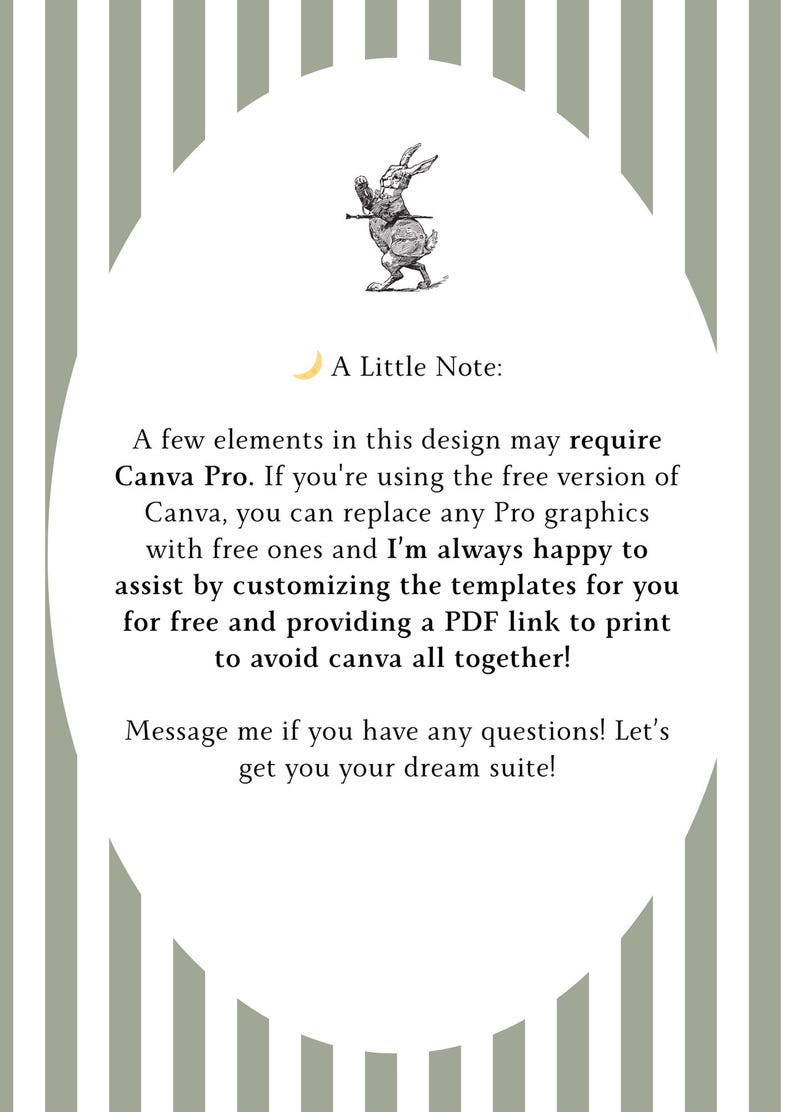 Swan Storybook Suite – Editable Canva Wedding Invite Fairytale Template Collection image 14