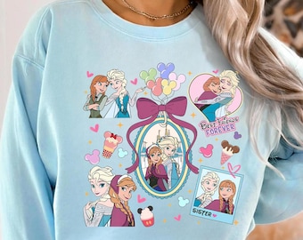 Frozen PNG Ice Princess Bow Frame Coquette Digital Download, Winter Princess T-Shirt , Coquette Mirror Bow Png Preppy Coquette Png Princess