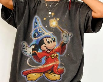 Fantasía Hechicero Mickey PNG, Walt Disney Fantasía Mickey PNG, Fantasía Mickey PNG, Viaje a Disneyland, Camiseta Fantasmic