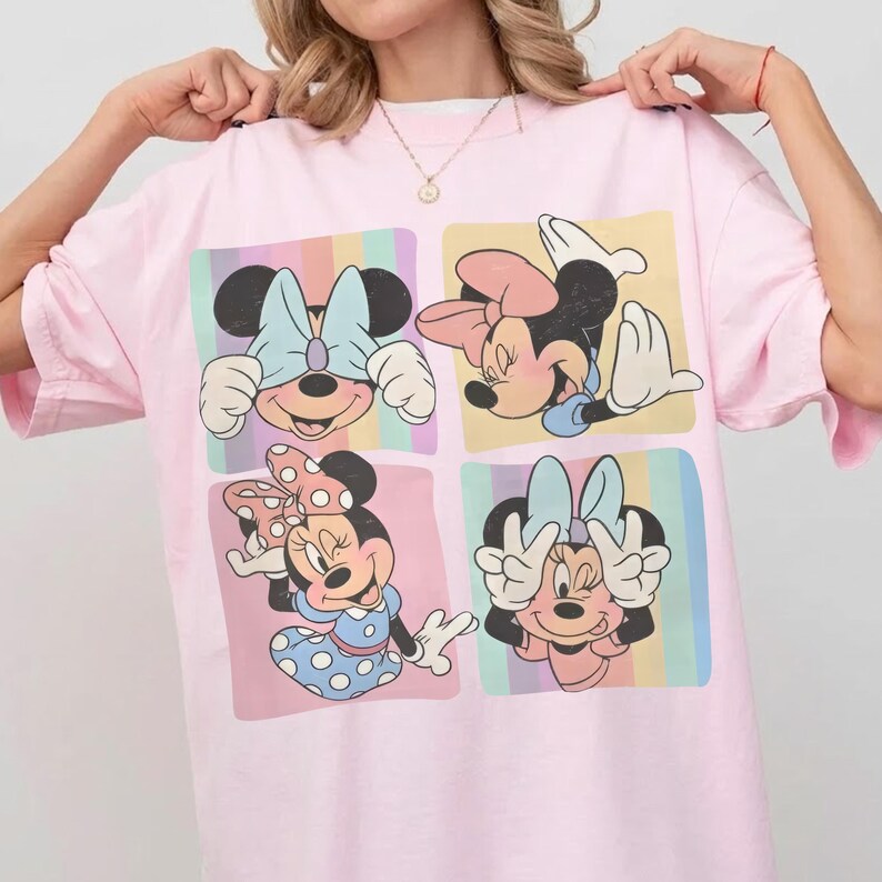 Retro Minnie Mouse PNG, Disney Magic Kingdom PNG, Minnie Mouse Trip Png, Family Vacation Png, Vintage Disney png 2025 bild 3