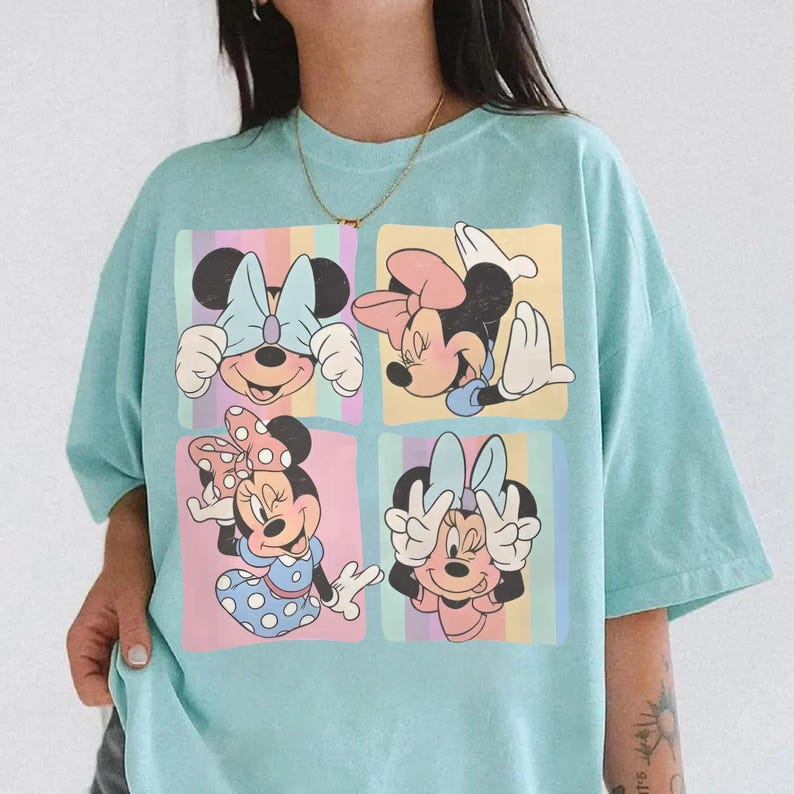 Retro Minnie Mouse PNG, Disney Magic Kingdom PNG, Minnie Mouse Trip Png, Family Vacation Png, Vintage Disney png 2025 bild 4