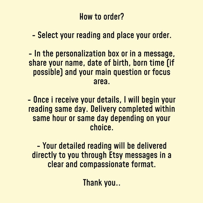 Same Hour Psychic Reading | No Tools Clairvoyant | Accurate Love & Life Insight | Instant Delivery image 6