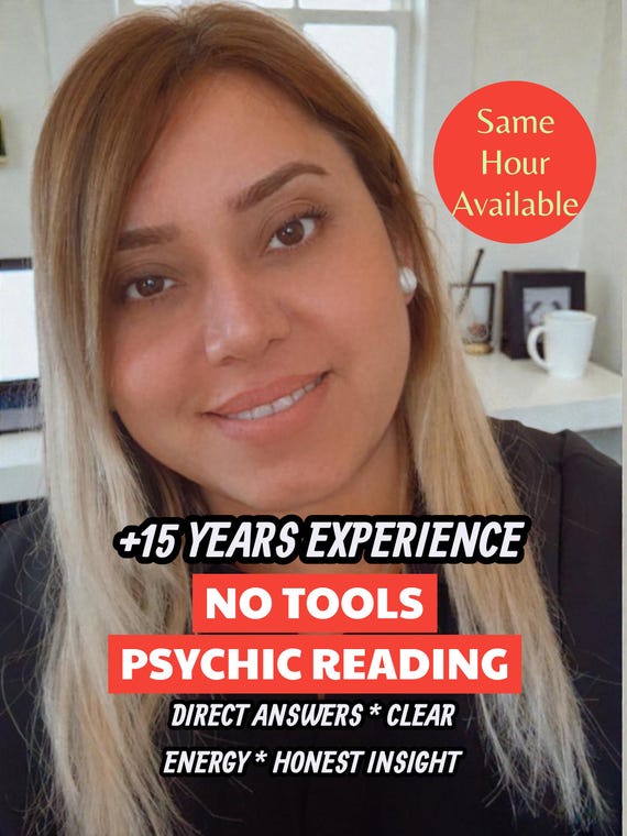 Same Hour Psychic Reading | No Tools Clairvoyant | Accurate Love & Life Insight | Instant Delivery