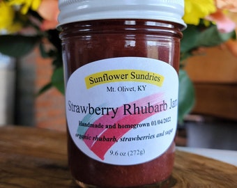 Strawberry Rhubarb Jam