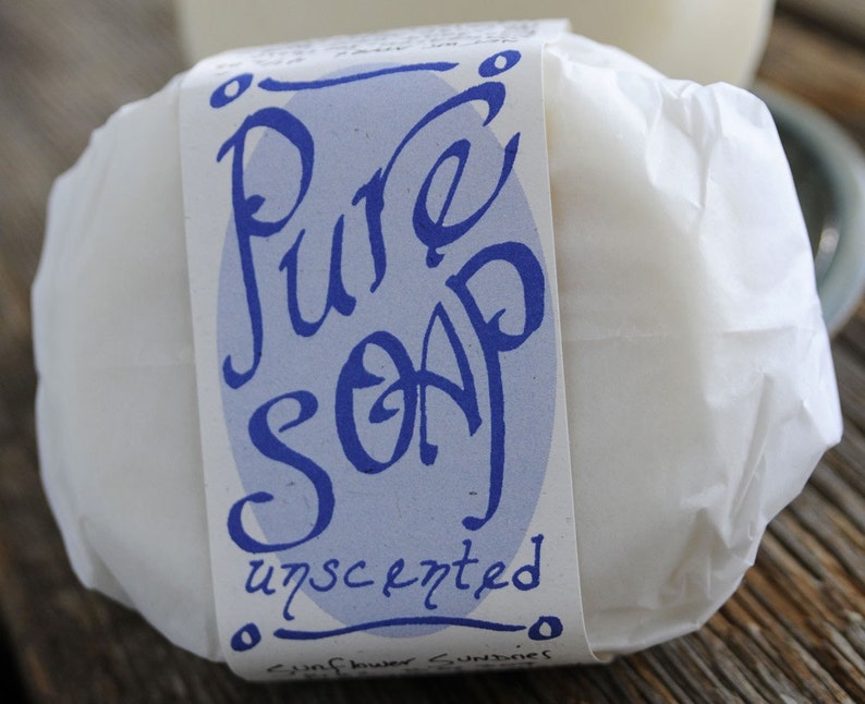 Pure, Uncented, Handmade Soap image 1