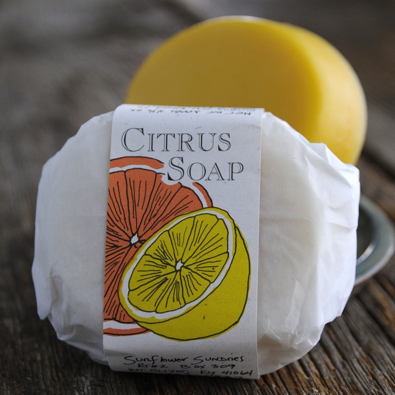 Citrus Handmade Soap image 1