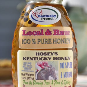 Local Raw Honey 16oz